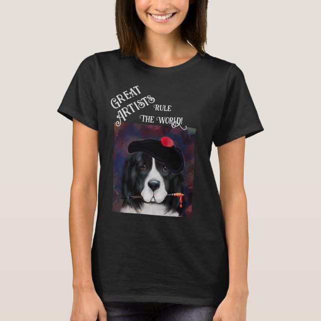 T-shirt Chien de Terre-Neuve (Devant)
