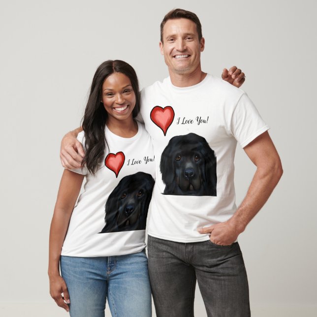 T-shirt Chien de Terre-Neuve     (Unisexe)