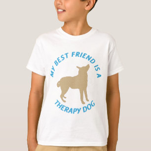 T-shirt Chien de thérapie de meilleur ami