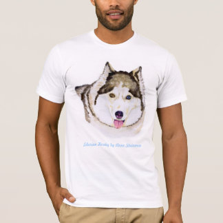 T-shirt Chien de traîneau sibérien