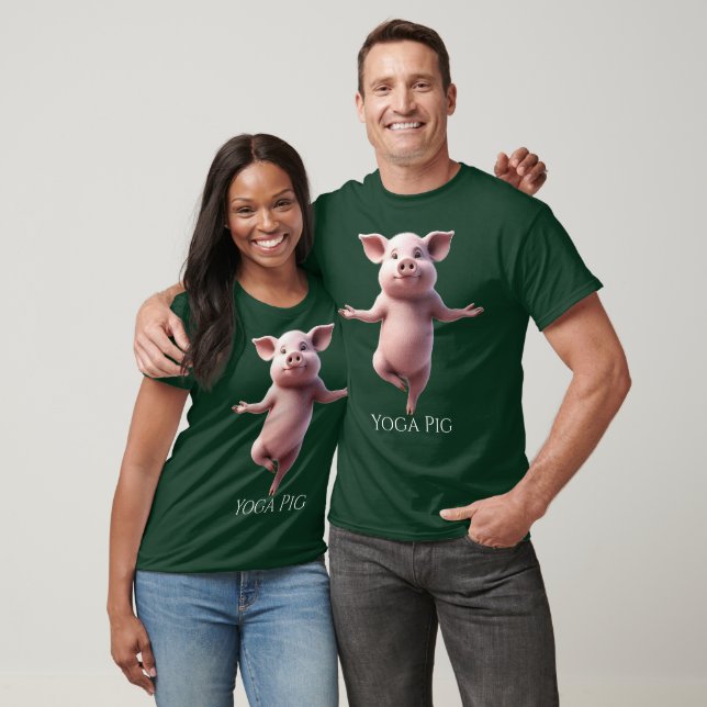T-shirt Chien de yoga (Unisexe)
