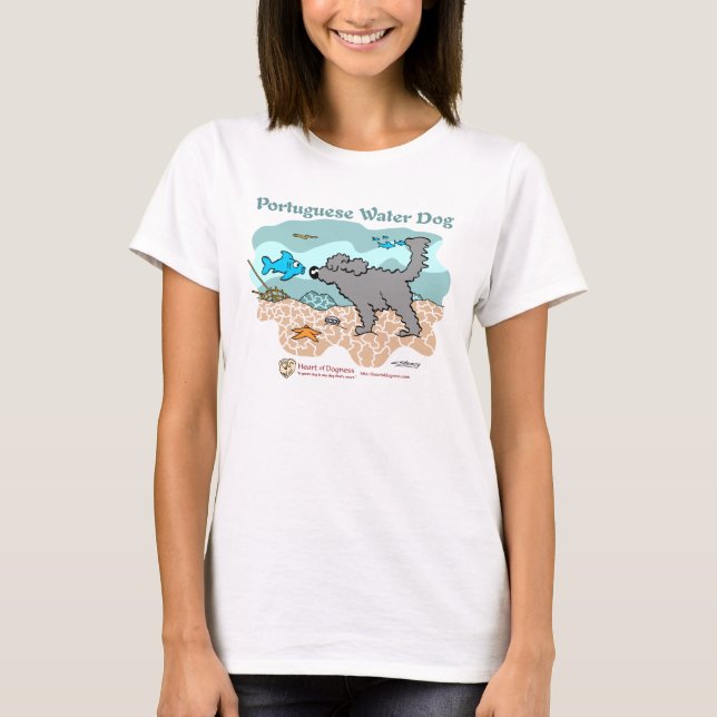 T-shirt Chien d'eau portugais (Devant)