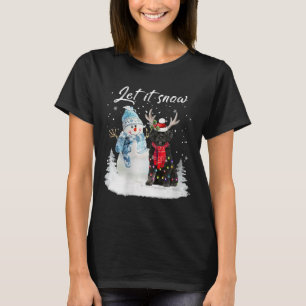 T-shirt Chien d'eau portugais Chien de Père Noël Chien de
