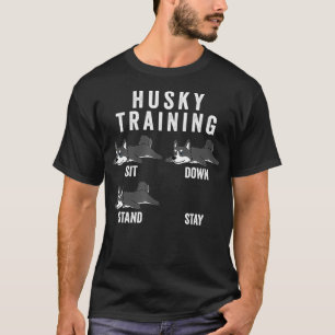 T-shirt Chien d'entraînement Husky