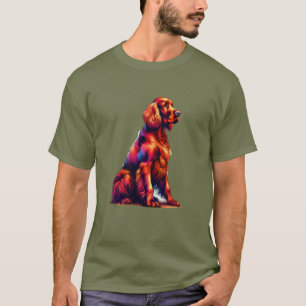 T-shirt Chien d'Irlande