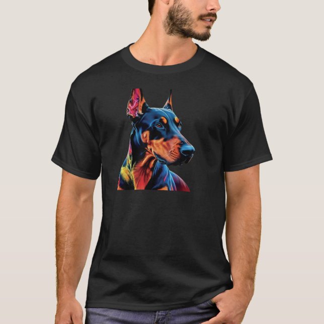 T-shirt Chien Doberman (Devant)