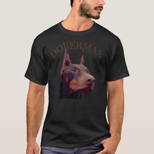 T-shirt Chien Doberman (Devant)