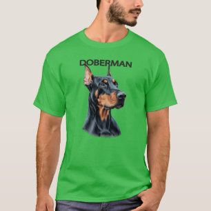 T-shirt Chien Doberman