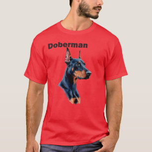 T-shirt Chien Doberman