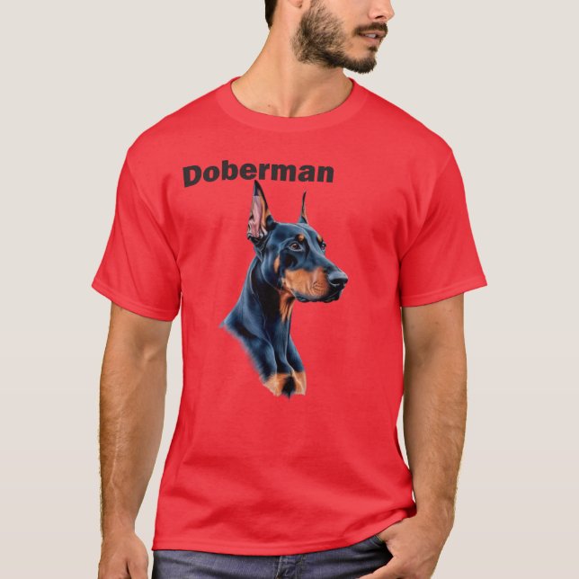 T-shirt Chien Doberman (Devant)