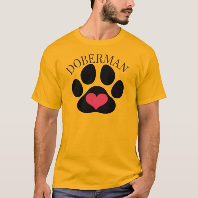 T-shirt Chien Doberman (Devant)