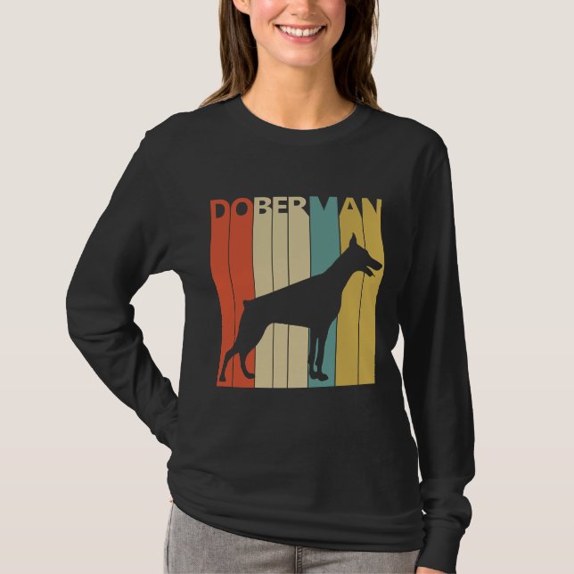 T-shirt Chien Doberman vintage 93 (Devant)