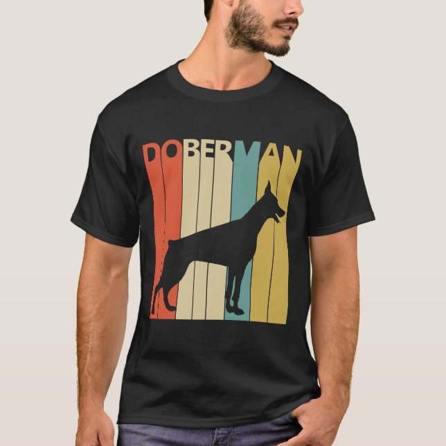 T-shirt Chien Doberman vintage 93 (Devant)