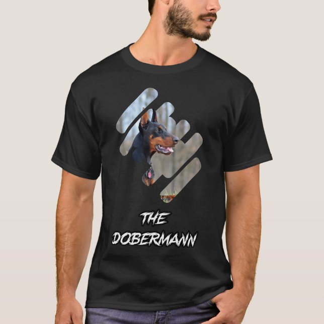 T-shirt Chien Dobermann (Devant)