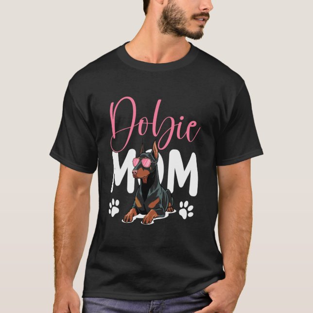 T-shirt Chien Dobermann Pinscher (Devant)