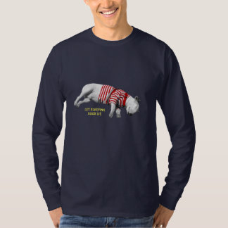 T-shirt CHIEN DORMIR CHIEN Tee - shirt à manches longues h