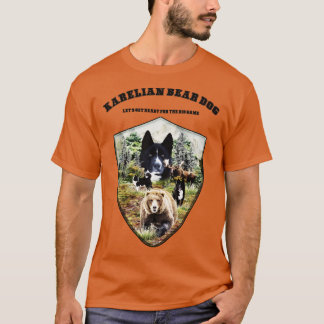 T-shirt Chien d'ours karélien