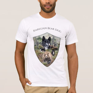 T-shirt Chien d'ours karélien