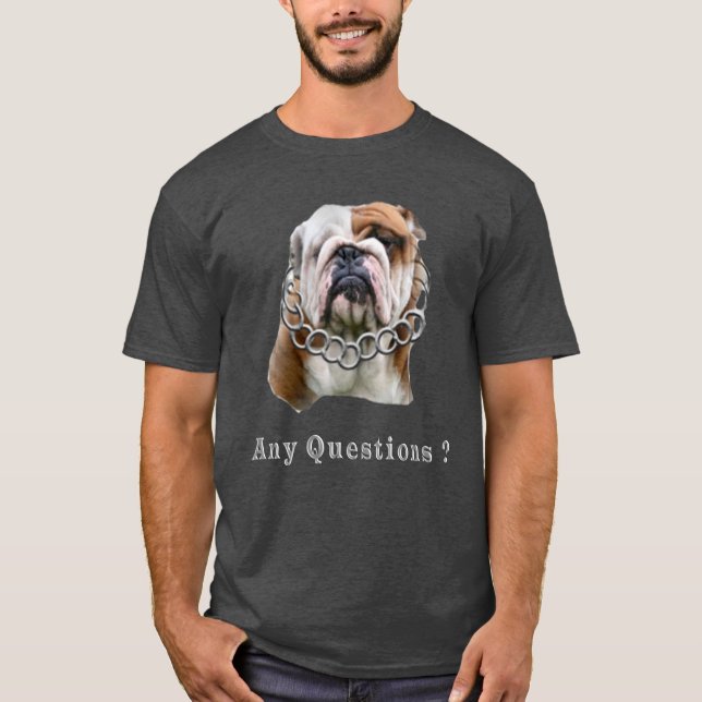 T-shirt Chien drôle (Devant)