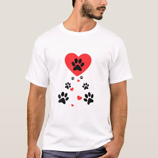 T-shirt Chien Drôle Design Chien Propriétaires Hommes Femm (Devant)