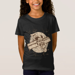 T-Shirt Chien drôle en vol - Jeune chiot geek