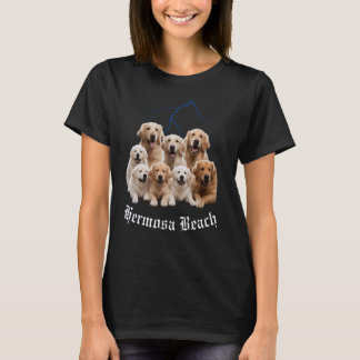 T-shirt Chien Drôle Golden Retriever Contrefaçon Hermosa B