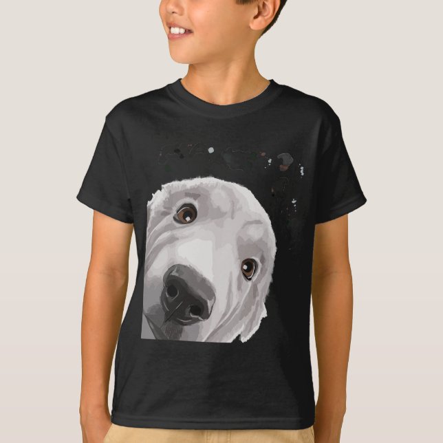 T-shirt Chien drôle Great Pyrenees (Devant)