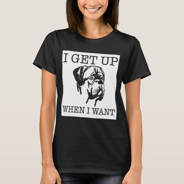 T-shirt Chien du Dogue de Bordeaux (Devant)