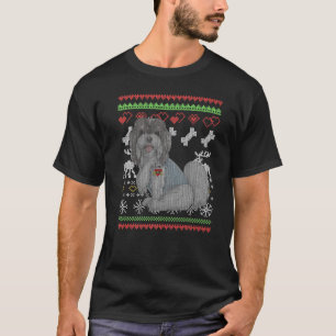 T-shirt Chien du Havanais Père Noël Vilain Motif de Noël X