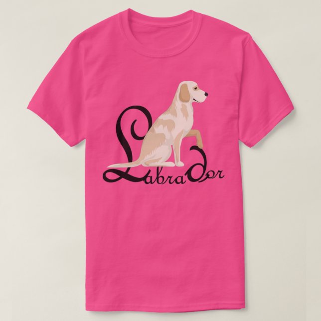 T-shirt Chien du Labrador (Design devant)