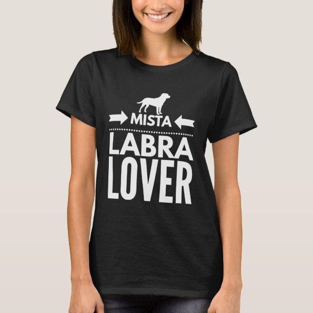 T-shirt Chien du Labrador (Devant)