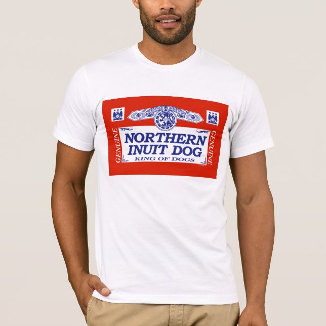 T-shirt Chien du nord d'Inuit (Devant)