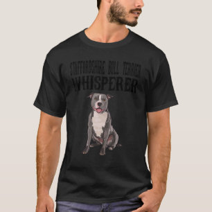 T-shirt Chien du Staffordshire Bull Terrier Wisperer