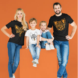 T-shirt Chien du Yorkshire d'Halloween