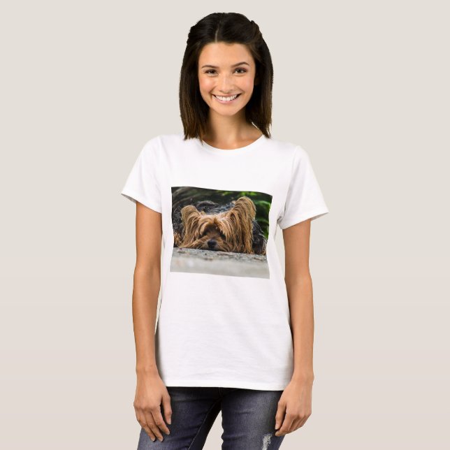 T-shirt Chien du Yorkshire Terrier (Devant entier)