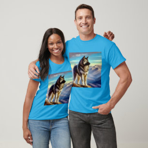 T-shirt Chien Elkhound norvégien