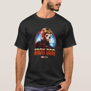 T-shirt Chien En Fer Drôle Chihuahua En Beige Pour Noël