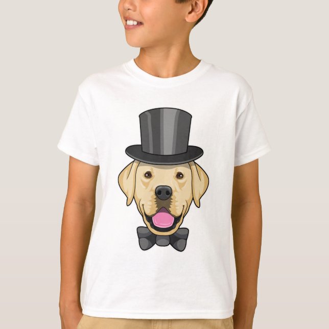 T-shirt Chien en forme de chambre avec mâchoire (Devant)
