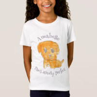 Chien en or Mignon Parfaitement Mignon Art pour En