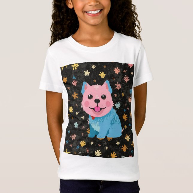 t-shirt chien enfant (Devant)