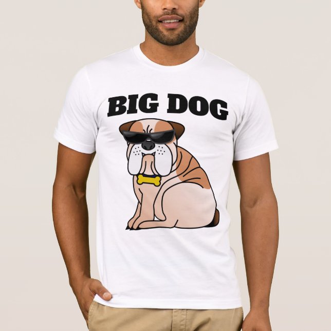 T-shirt CHIEN ÉNORME (Devant)