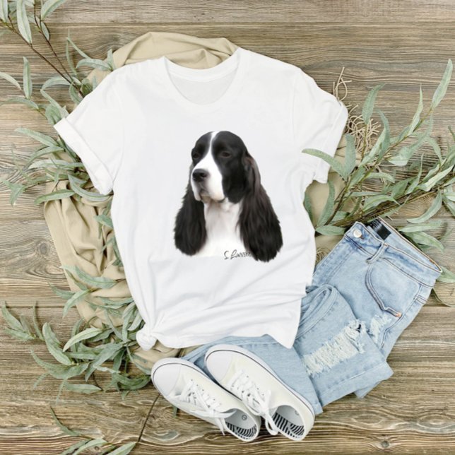 T-shirt Chien espagnol Springer anglais (Créateur téléchargé)