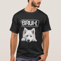 Chien Esquimau Bruh Amoureux Drôle de Chien