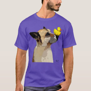 T-shirt Chien et canard de berger allemand