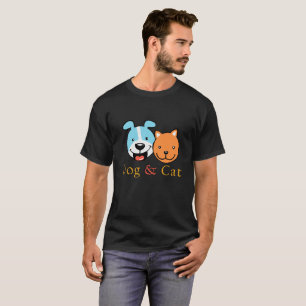 T-shirt chien et chat