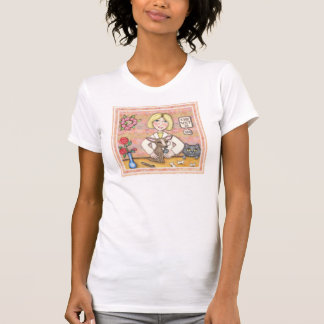 T-shirt Chien et chat de Madame Vet With