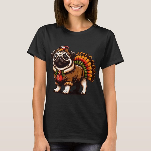 T-shirt Chien fantôme mignon (Devant)