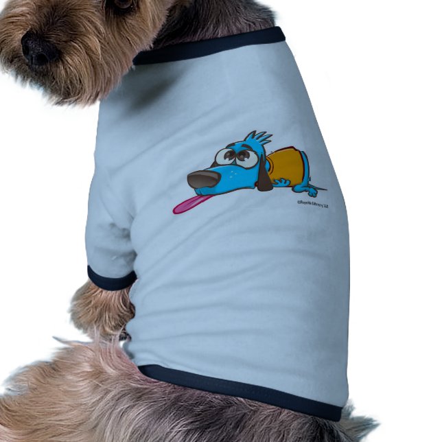 T-shirt Chien fatigué (Dos)