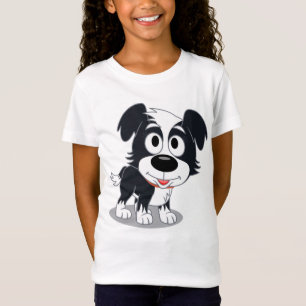 T-shirt Chien fin Jersey pour filles
