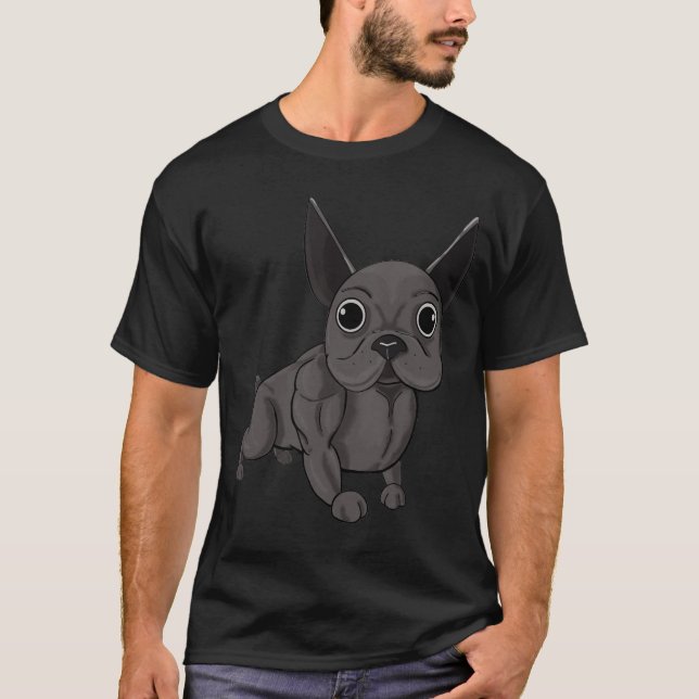 T-shirt chien français (Devant)